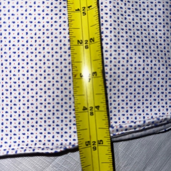 Stone Rose Men's White Button Up Shirt Large Sz 3 ~ Medium - Picture 5 of 6